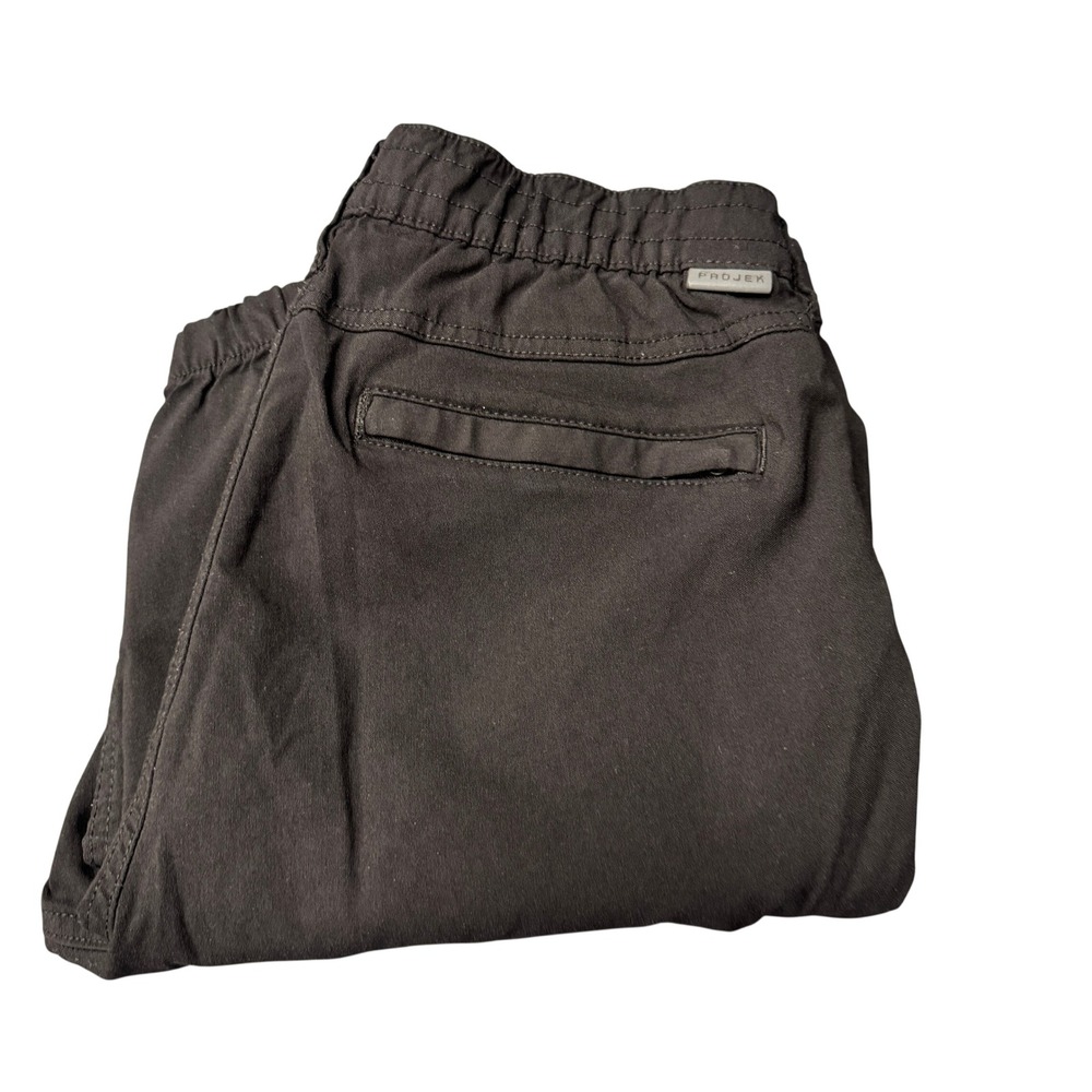 Projek Raw Jogger Pants Mens Medium‎ Classic Fit Black Comfort Utility Stretch